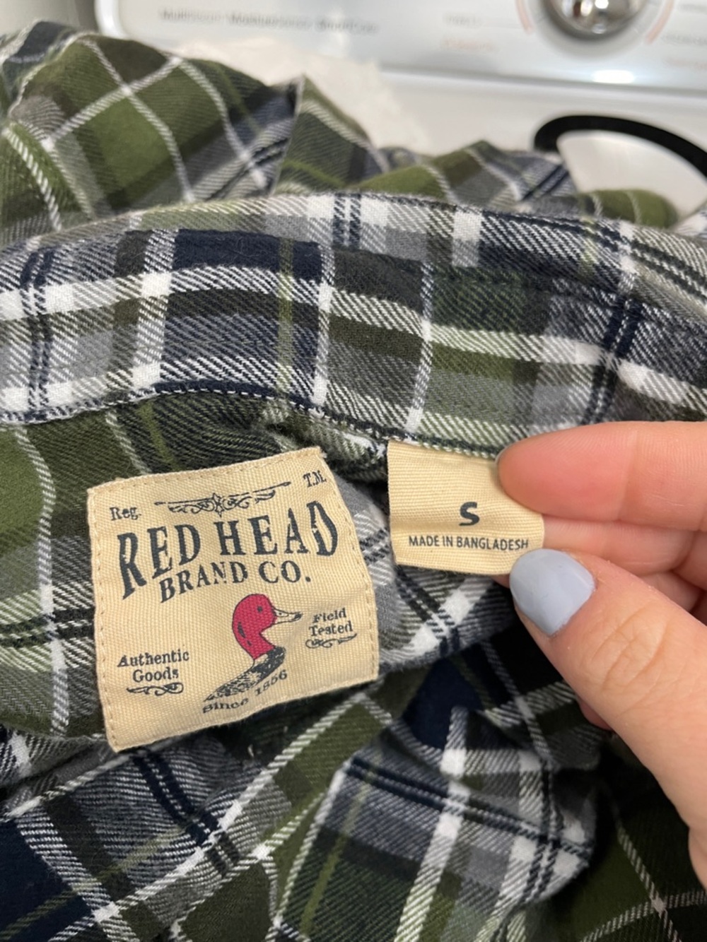 Red Head Brand | Men’s | Flannel Button Down | S - Picture 4 of 5
